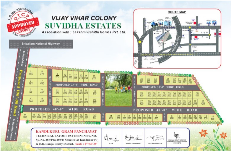 Kandukuru Open Plots For Sale